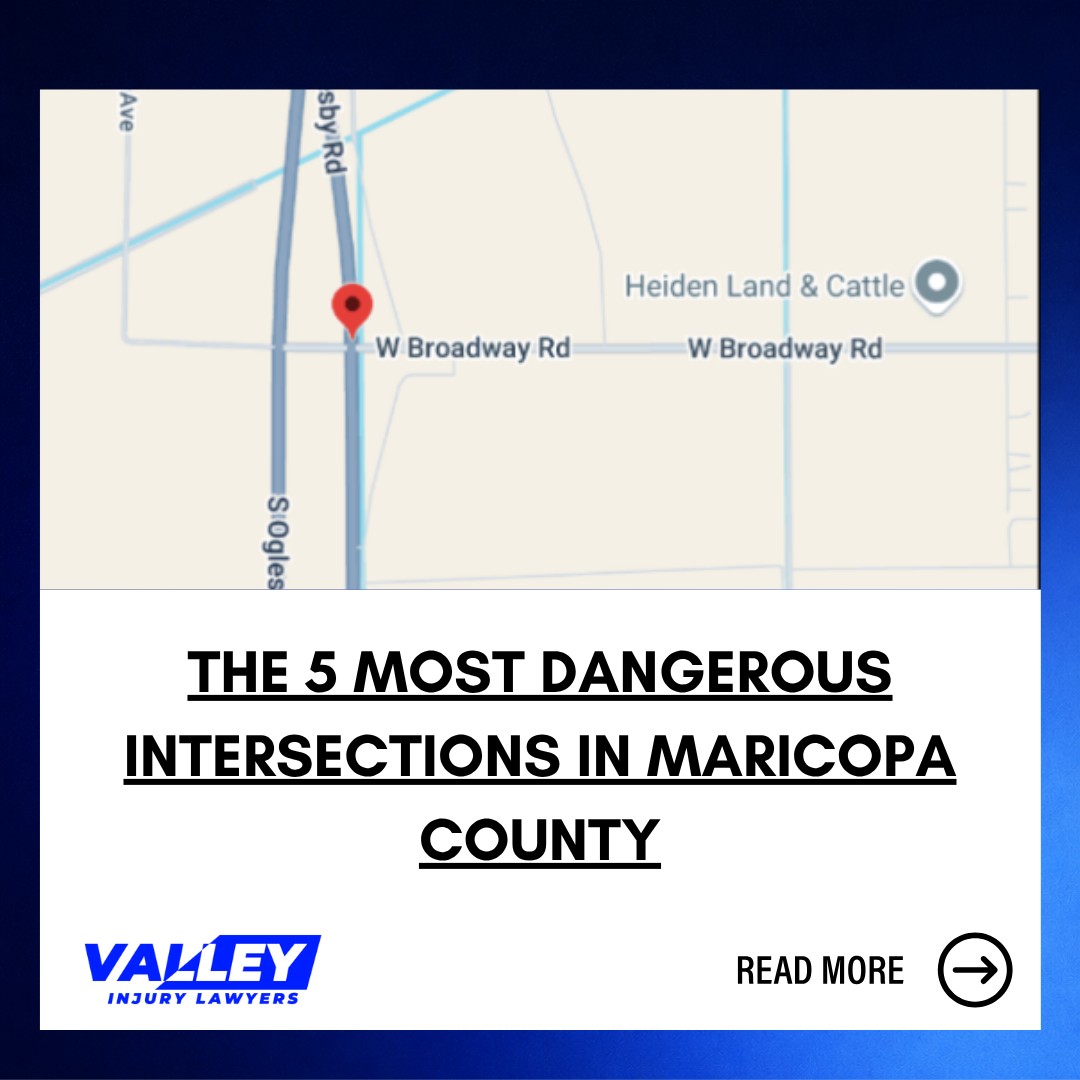 The 5 Most Dangerous Intersections in Maricopa County